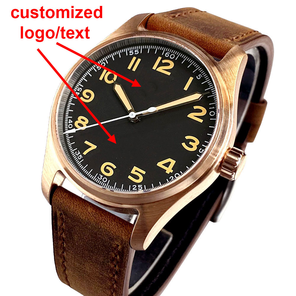 Vintage Watch Crystal - Erkekler İçin Özelleştirilmiş Saat Gerçek Cusn8
