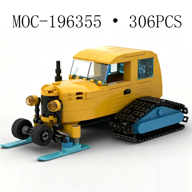Vintage Collectible Trucks - Vintage Kar Tırmanıcısı MOC-196355 (306 Parça),