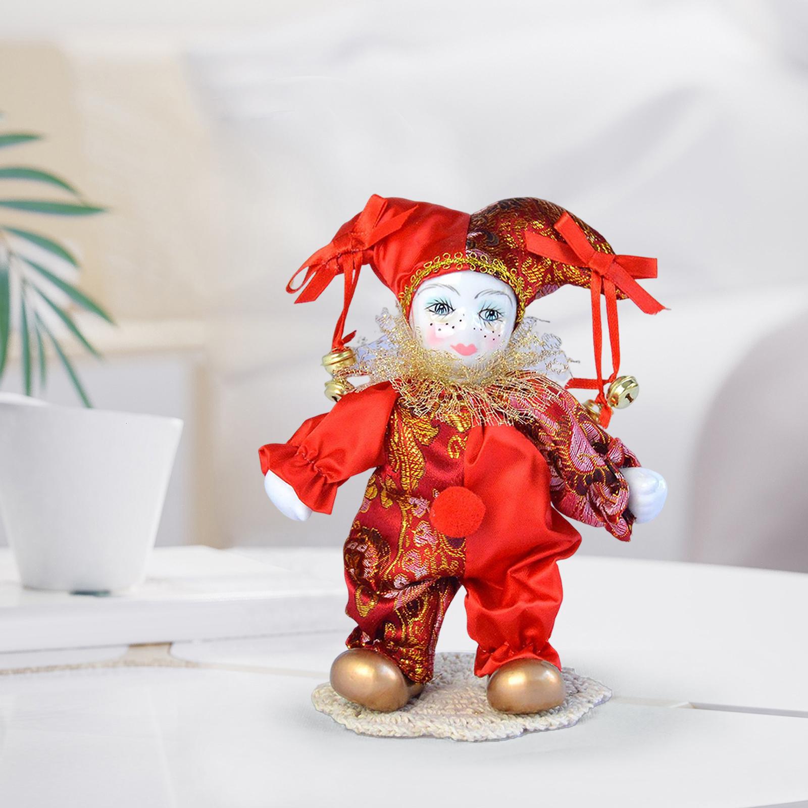 Vintage Collectible Clowns - Vintage harledoll bebek antika bebek palyaço
