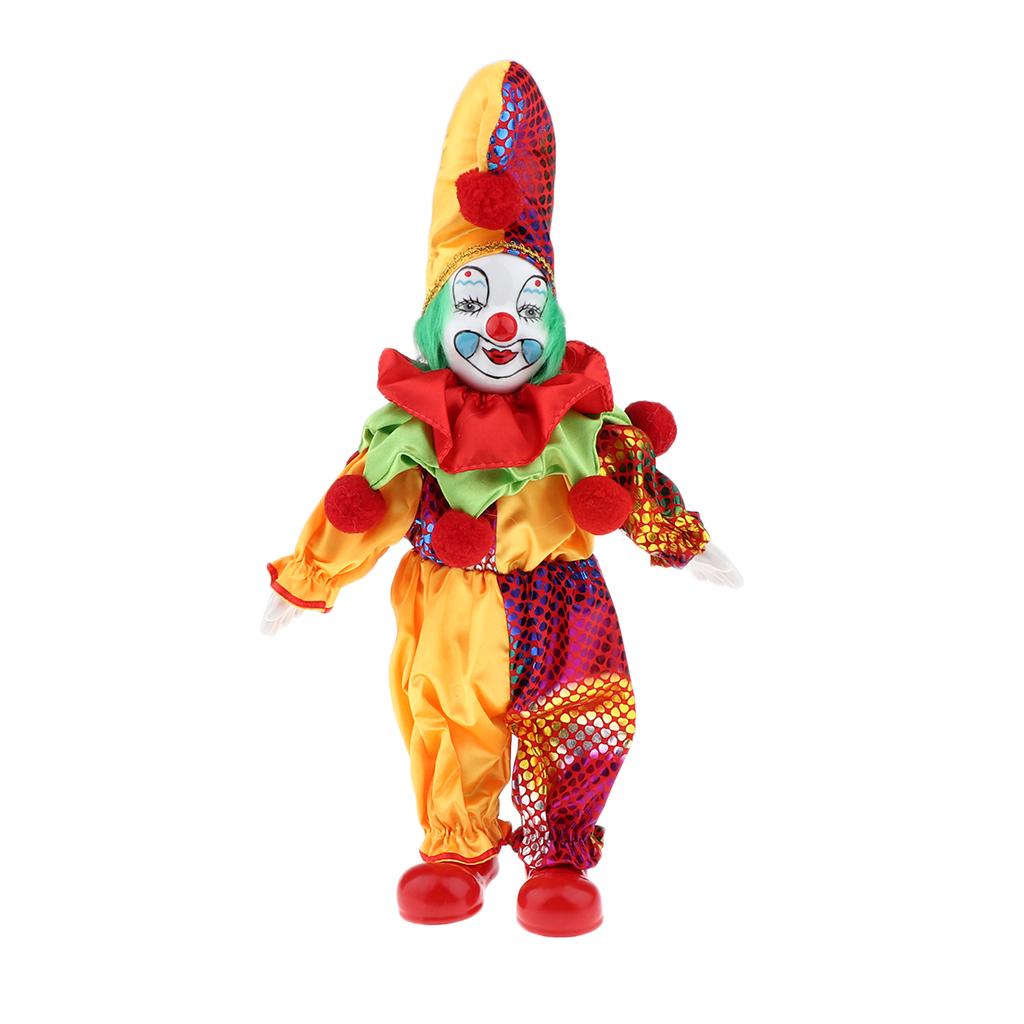Vintage Collectible Clowns - Antik Seramik Palyaço Bebekleri Vintage Porselen