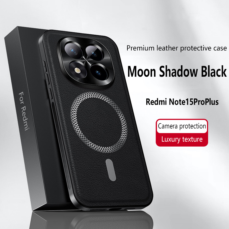Camera Leather Case - Redmi Note 12 13 14 15