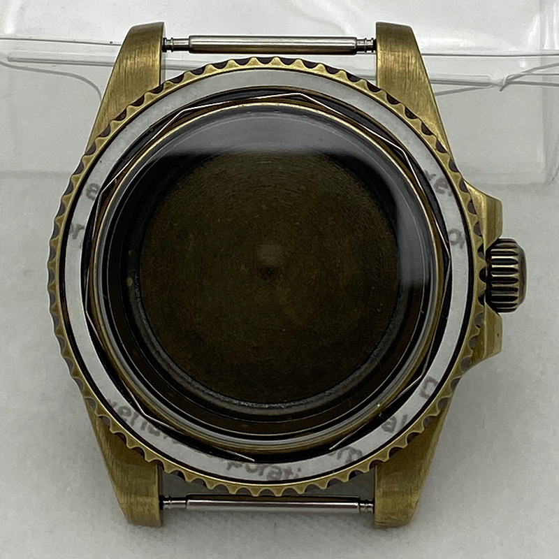 Vintage Watch Crystal - 40mm Vintage Bronz İzle Vaka Safir