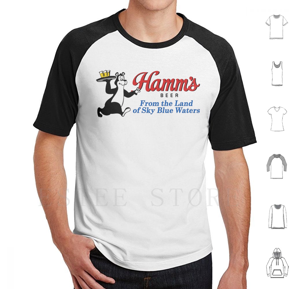 Vintage Collectible Bears - Hamm'ın Bira Ayı Tasarım T Shirt