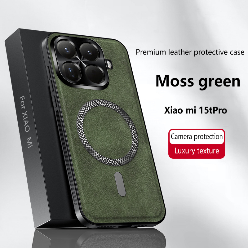 Camera Leather Case - Mi 17T 15T 14T 13T Pro