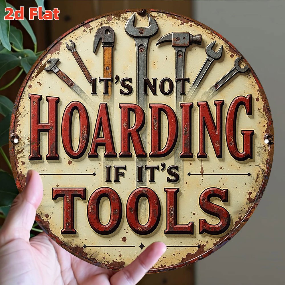 Collectible Vintage Tools - Bu Vintage Zanaatkar Tarzı Baskılı Eser,