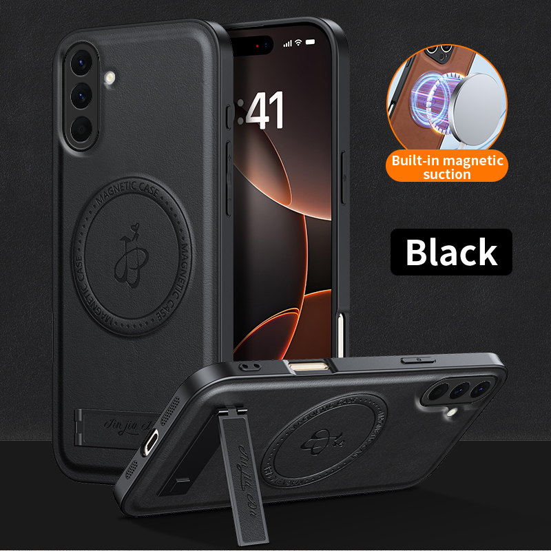 Camera Leather Case - Samsung A57 A37 A27 A07 A56