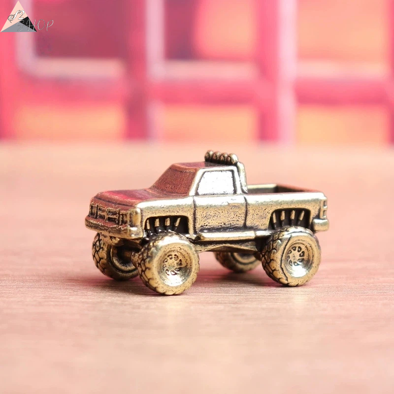 Vintage Collectible Trucks - Vintage Bakır Kamyonet Modeli El Yapımı