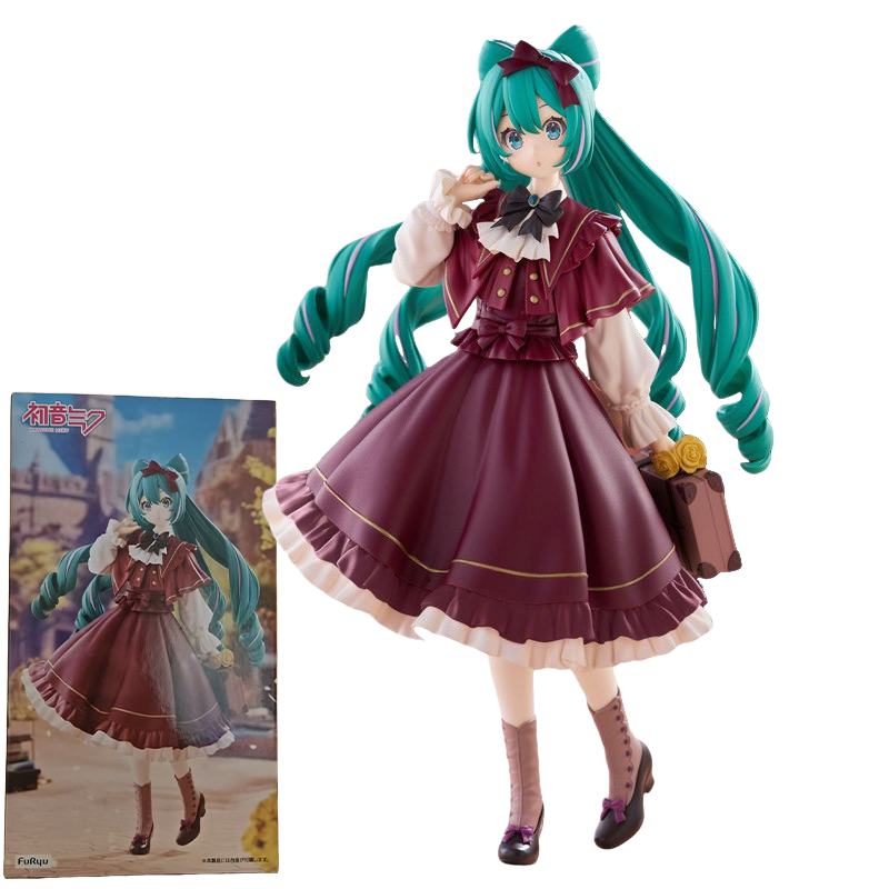 Vintage Collectible Figures - FURYU Orijinal Hatsune Miku Anime Figürü