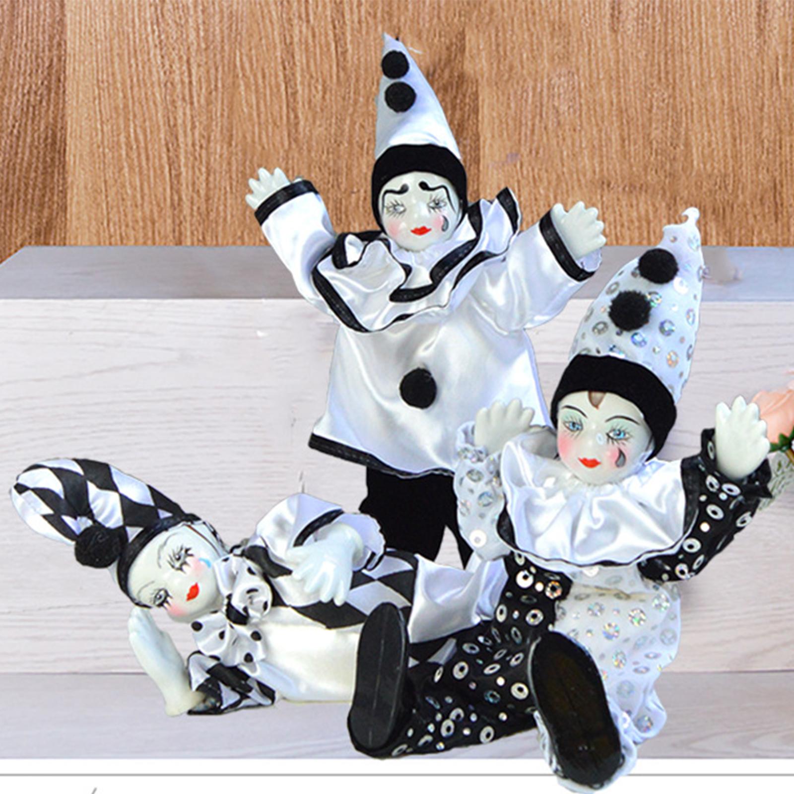Vintage Palyaço Bebek El Sanat - Vintage Collectible Clowns incelemesi ve fiyatı
