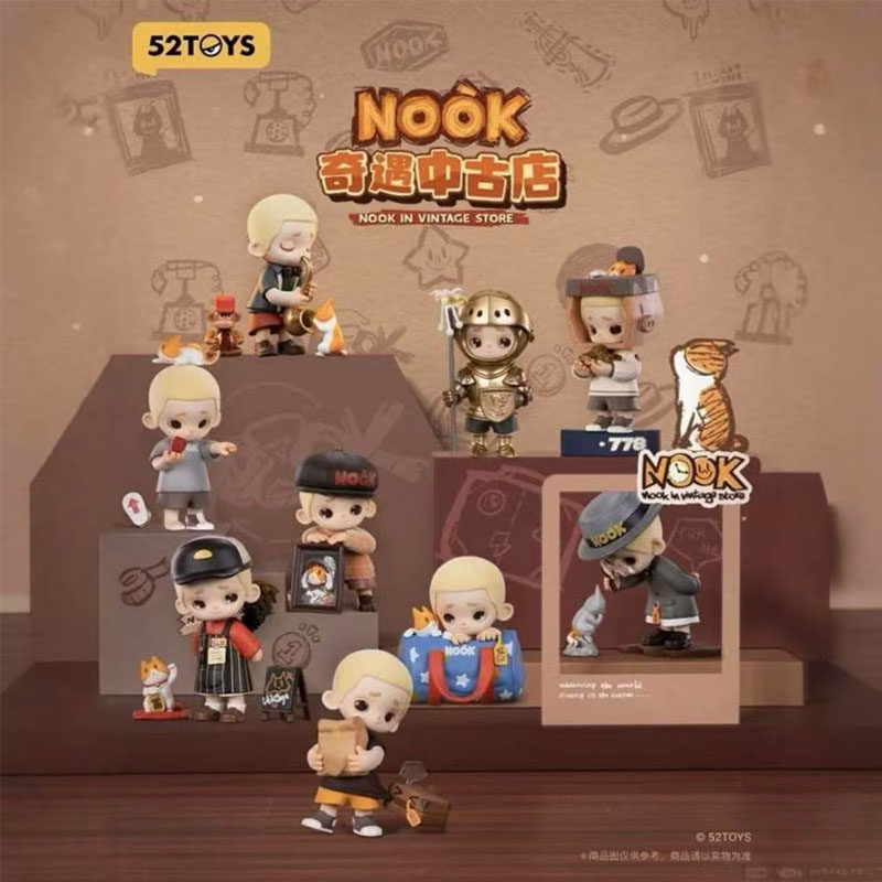 Yeni 52TOYS Kör Kutu Nook Vint - Vintage Collectible Toy Store incelemesi ve fiyatı