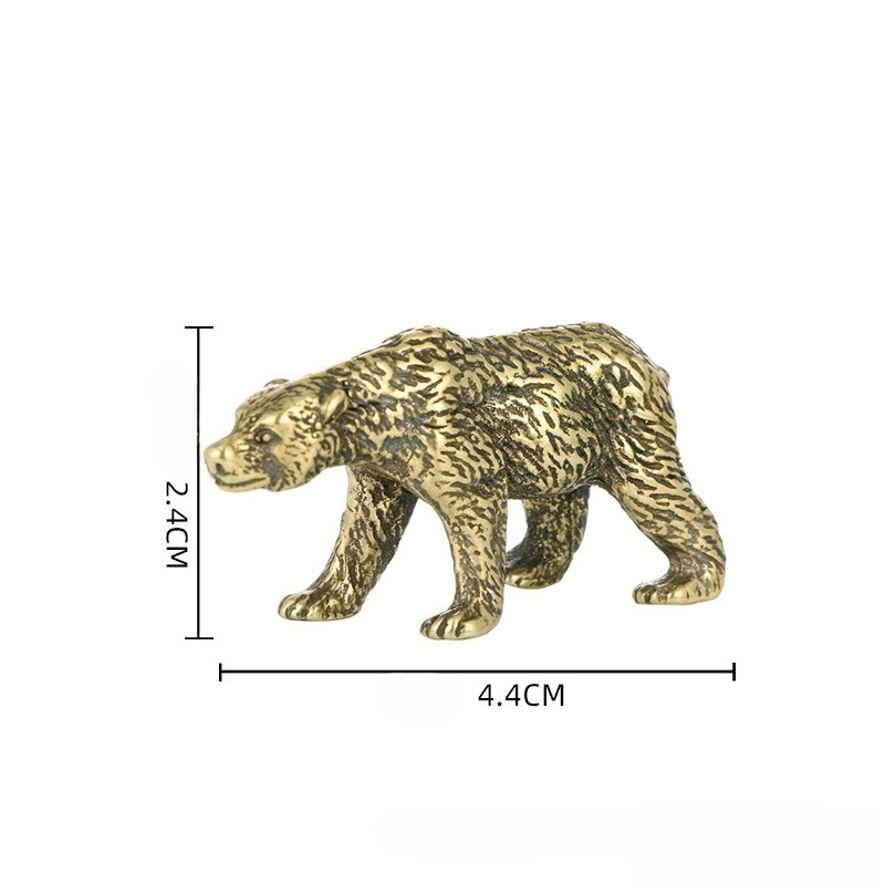 1 adet Vintage katı pirinç ayı - Vintage Collectible Bears incelemesi ve fiyatı