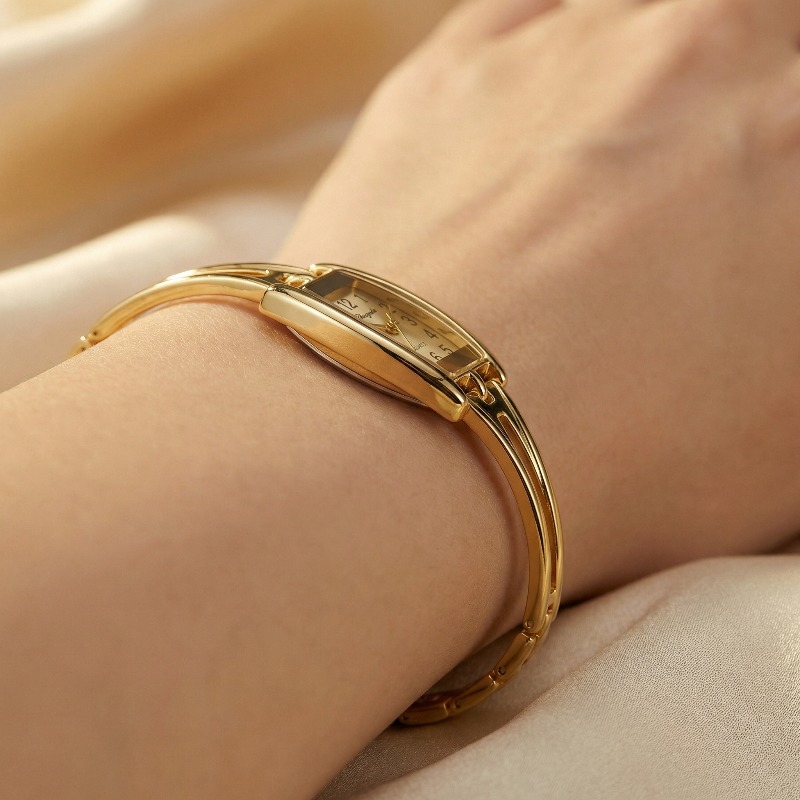 Lüks kadın saatleri moda dikdö - Vintage Watch Crystal incelemesi ve fiyatı
