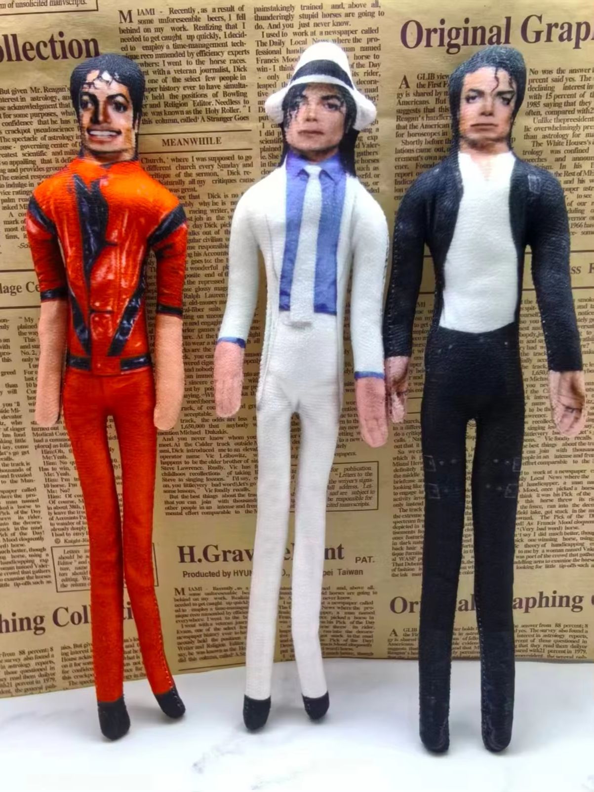 Vintage MJ Michael Jackson Cos - Vintage Collectible Figures incelemesi ve fiyatı