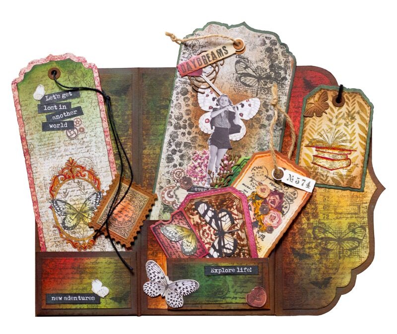 Etiket Zarfı Grunge Koleksiyon - Vintage Collectible Stamps incelemesi ve fiyatı