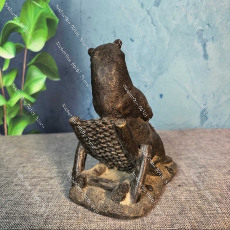 Antik Bronz Ayı Süsü Vintage E - Vintage Collectible Bears incelemesi ve fiyatı