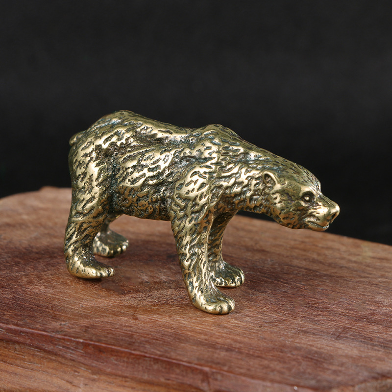 Vintage Çin Masif Pirinç Ayı H - Vintage Collectible Bears incelemesi ve fiyatı
