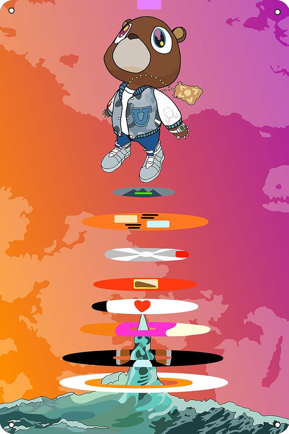 Mezuniyet Ayısı Kanye West - P - Vintage Collectible Bears incelemesi ve fiyatı