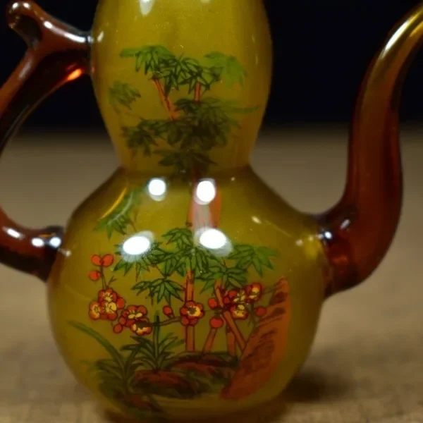 Vintage Sırlı Cam Su Kabağı Şi - Vintage Collectible Glassware incelemesi ve fiyatı