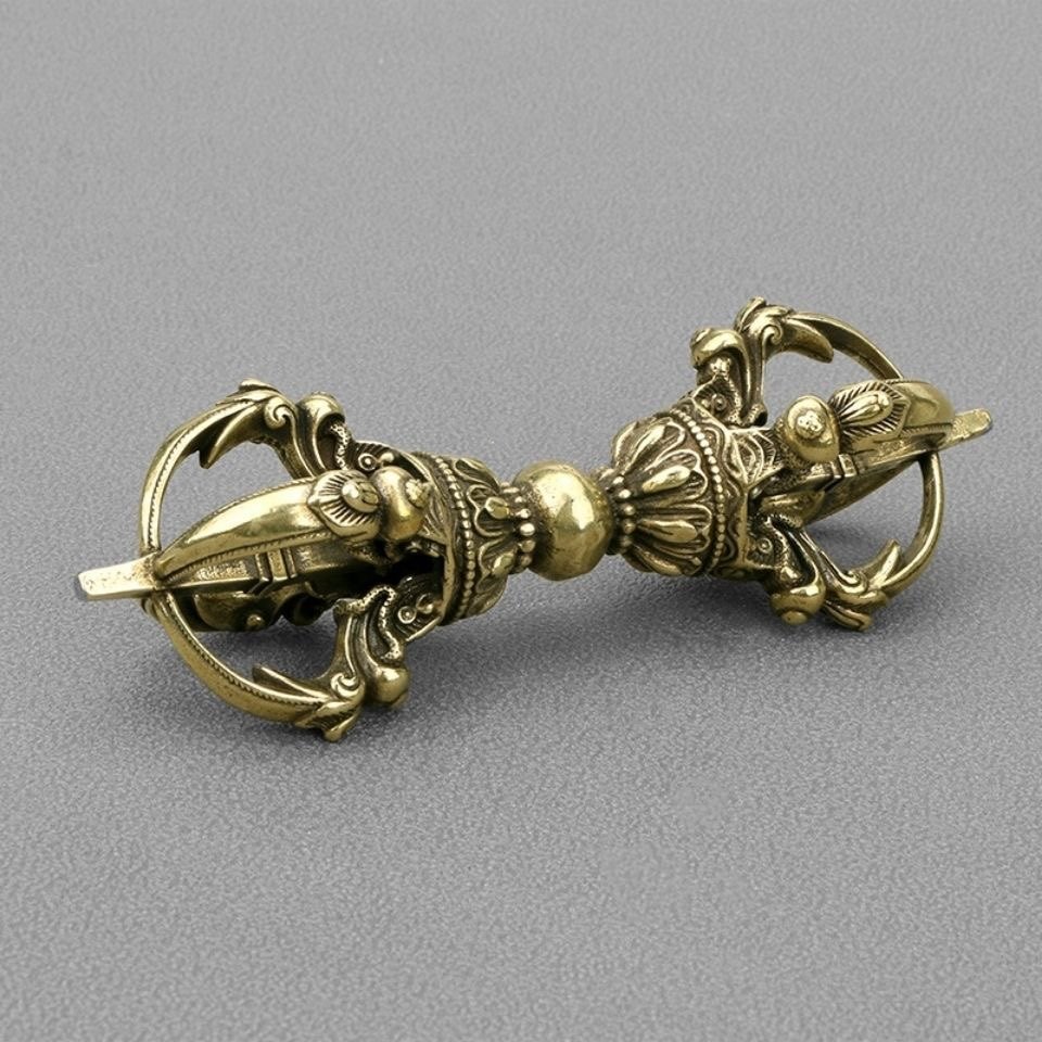 Vintage Saf Pirinç Tibet Vajra - Collectible Vintage Tools incelemesi ve fiyatı