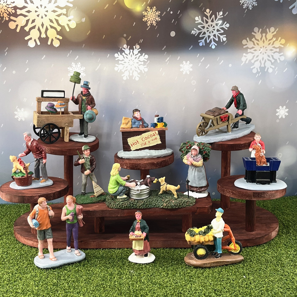Vintage Noel Köyü Figür Seti,  - Vintage Collectible Market incelemesi ve fiyatı