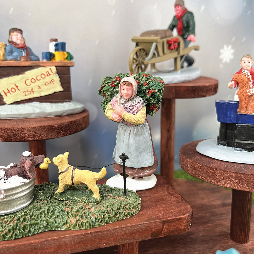 Vintage Noel Köyü Figür Seti,  - Vintage Collectible Market incelemesi ve fiyatı