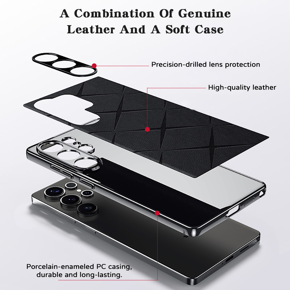 Samsung S25 Ultra S25 S25Plus  - Camera Leather Case incelemesi ve fiyatı
