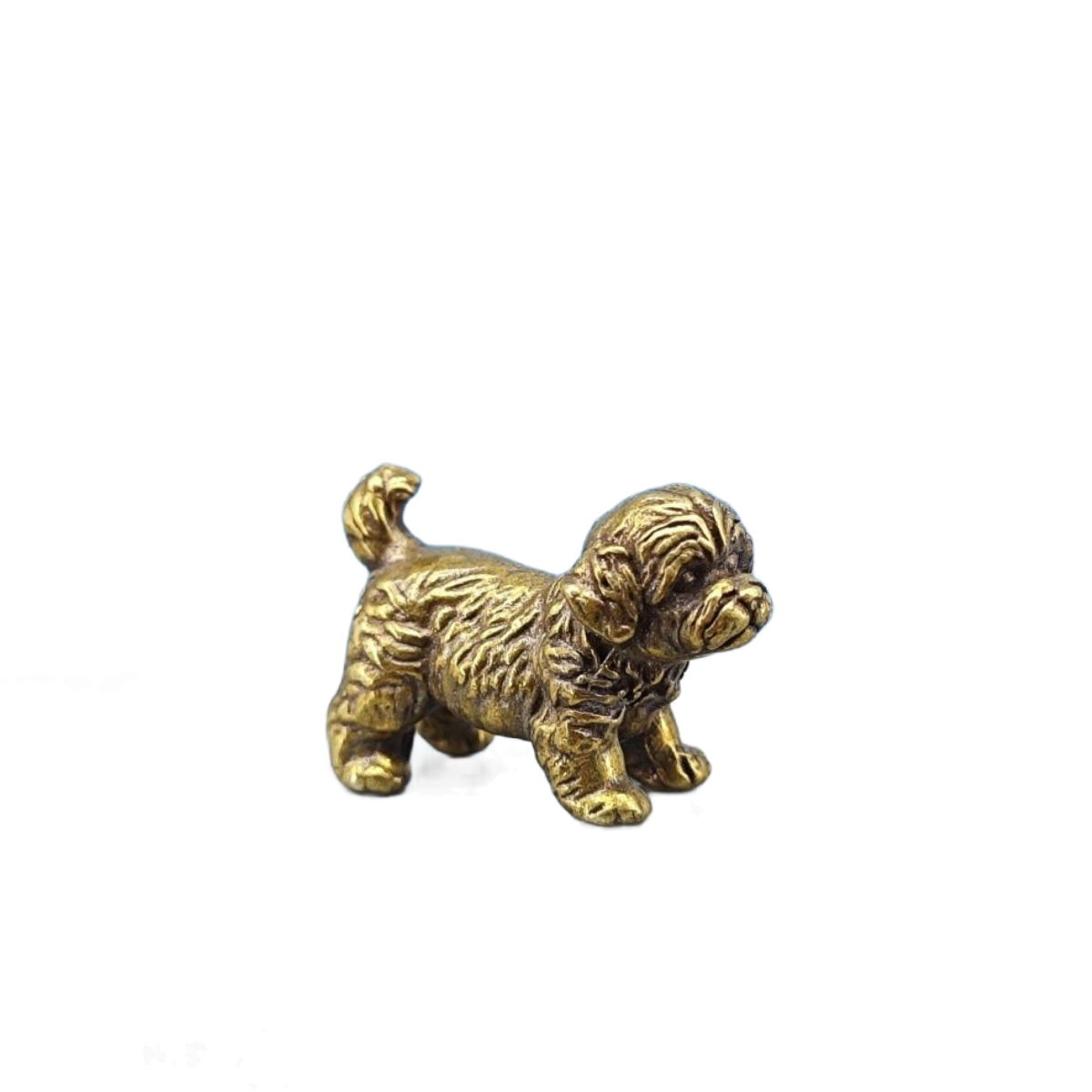 Mini Pirinç Köpek Heykeli Fran - Vintage Collectible Bears incelemesi ve fiyatı